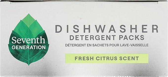 Seventh Generation Power Plus Auto Dish Detergent 15 Count, 7.9 Oz