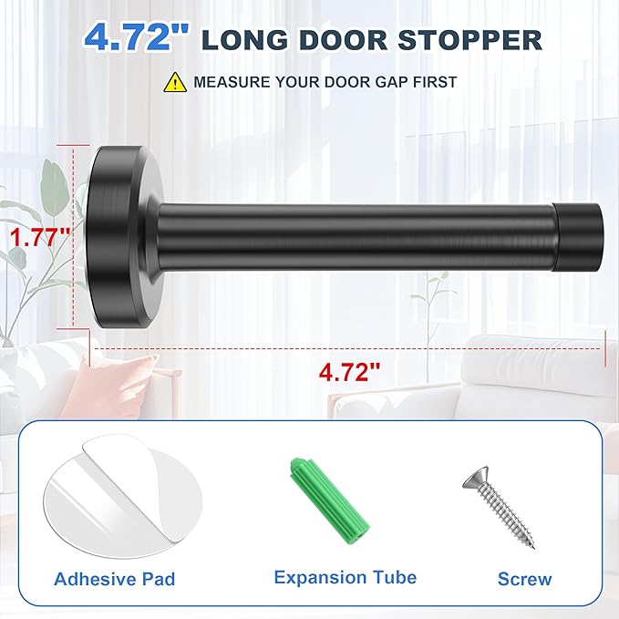 4.7 Inch Adhesive Door Stoppers - Image 2