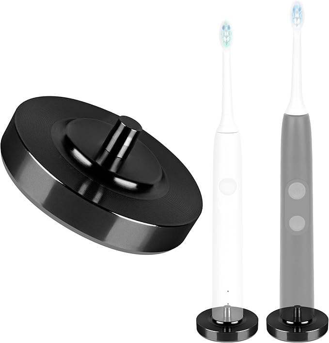 Black Electric Toothbrush Holder by LUEXBOX