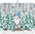 Giwawa Winter Gnome Dish Drying Mat Pine Tree Dishes Pad 16"x18" Microfiber by Giwawa