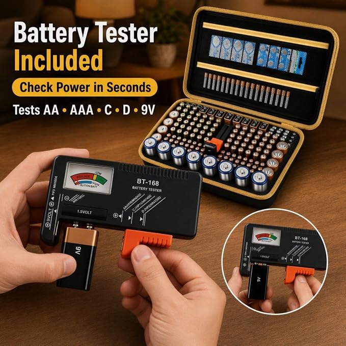 Comecase Battery Organizer Case - Image 5