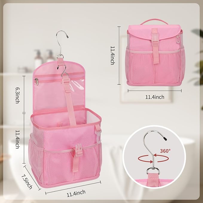 Hanging Mesh Shower Caddy Portable - Image 8