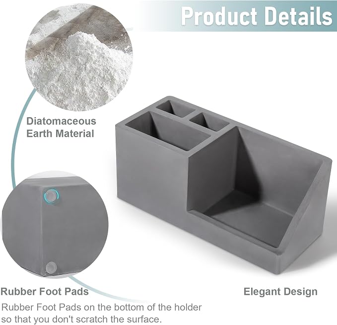 Diatomite Toothbrush Holders Toothpaste Organizer - Image 5