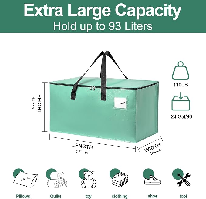 Moving Bags Heavy Duty Mint Green – Large Packing Bags - Image 7