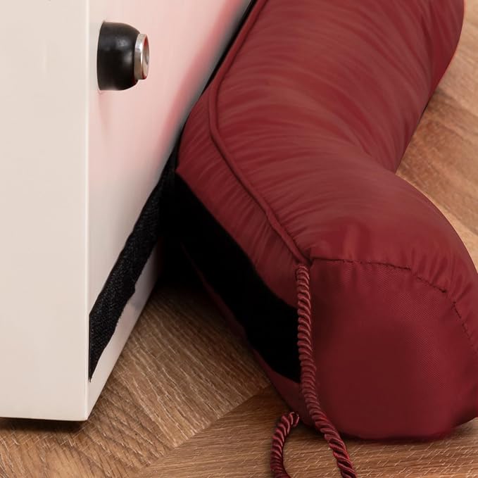 Sunolga Resistant Door Draft Stopper, Removable Washable Cover, Blocks Hot and - Image 5