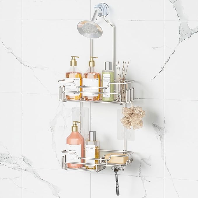 SWTYMIKI Bathroom Shower Caddy Hanging by SwtyMiki-TidyHomeSweetLife