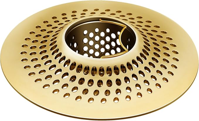 LKEYE Shower Drain Hair Catcher/Bathroom Drain Cover/Bathtub Drain by LEKEYE
