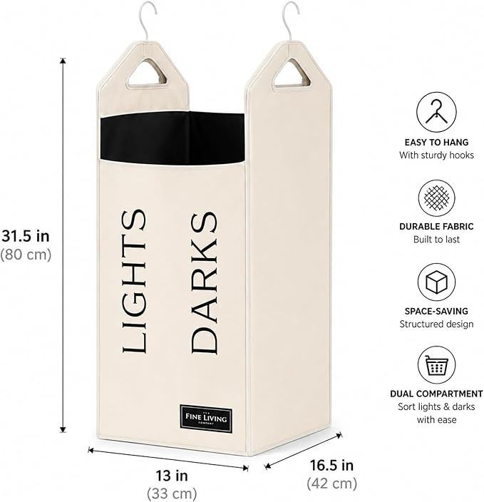 TFLC Hanging Laundry Hamper Bag - Image 3