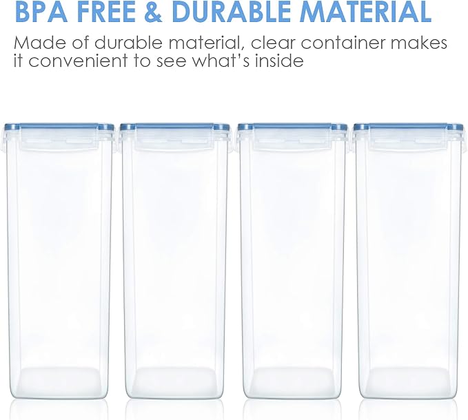 Vtopmart 6.5L Flour Sugar Storage Containers, Airtight Seal, BPA Free, Food - Image 3