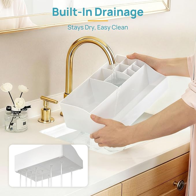 Vtopmart 5 PCS Bathroom Countertop Organizer Sets - Image 7