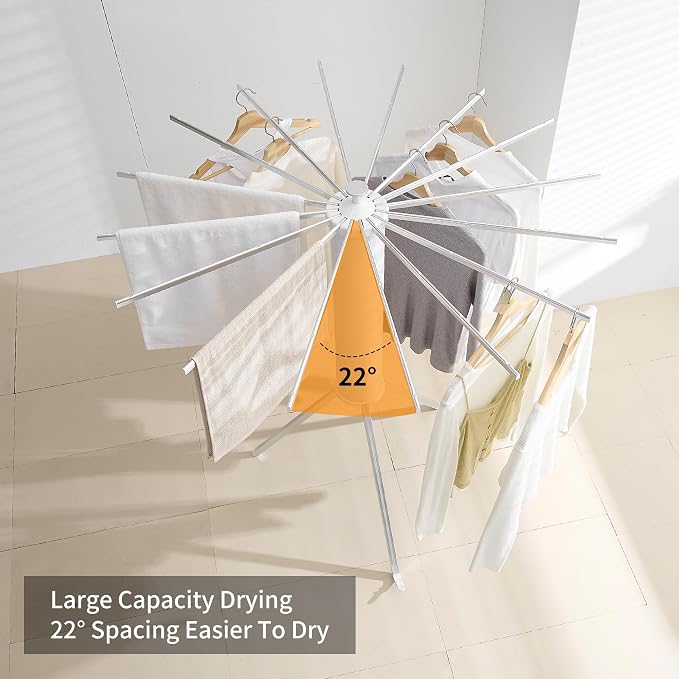 RFOUO Foldable Clothes Drying Rack Tripod - Image 4
