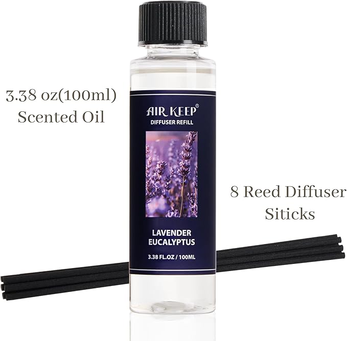 Reed Diffuser Oil Refill/Clean Linen/3.38 oz/1 Pack/Air Freshener & - Image 7