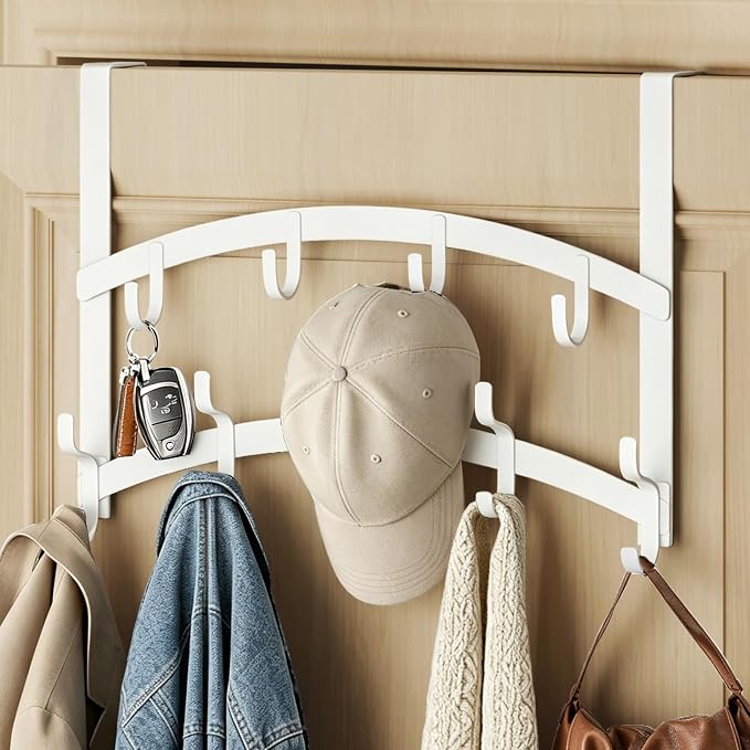 Consumest Over the Door Hooks Organizer by Consumest