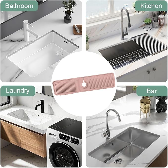 24 Inch Upgraded Draining Mat Folding faucet Mat - Image 7