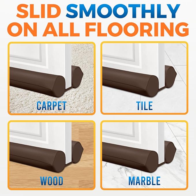 2 Pack Under Door Draft Stopper - Image 8
