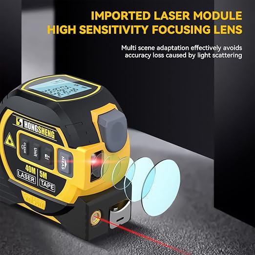 The Ruler 3-in-1 Measuring Tape, Tools Tape Measure, 3-in-1 Rangefinder - Image 3