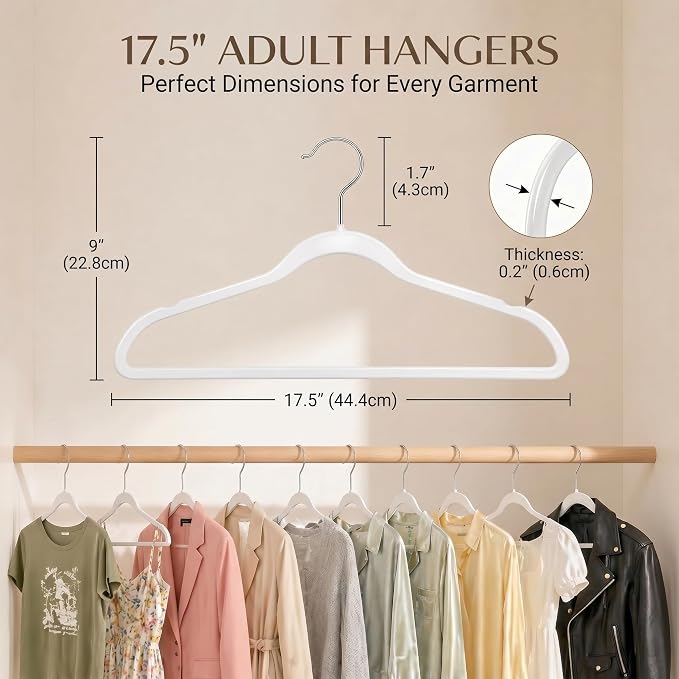 Plastic Hangers 50 Pack - Image 6