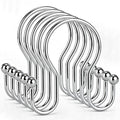 Shower Curtain Hooks, Stainless Steel Shower Curtain Hangers, Metal Shower by Goowin