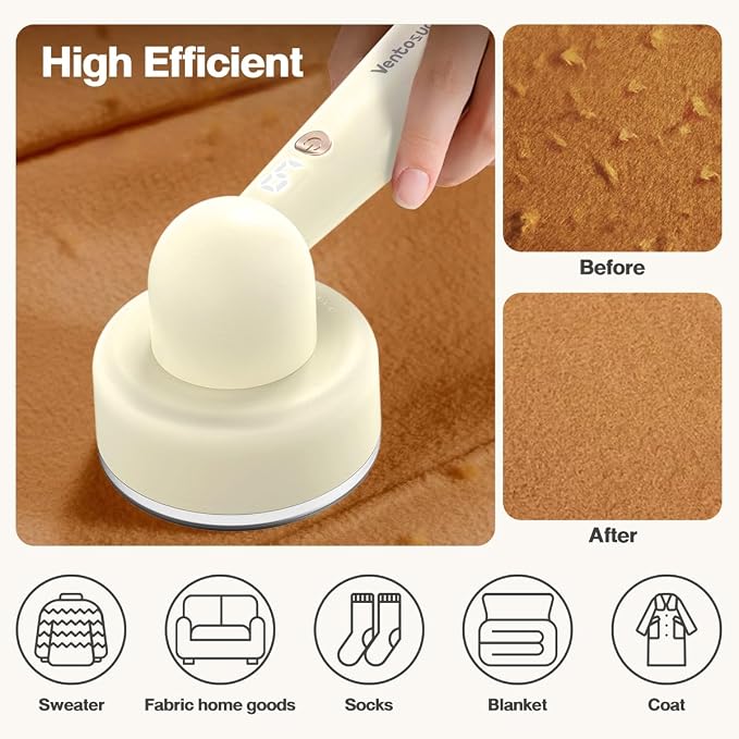 Fabric Shaver Lint Remover Rechargeable, Clothes Shaver Pill Remover - Image 2