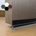 Self-Adhesive Brush Door Sweep, 39.37" L x 1" W, Blocks Dust and Noise by Unknown