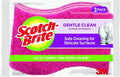 Scotch-Brite Gentle Clean Non-Scratch Scrub Sponge, 24 Nonscratch Kitchen by Unknown