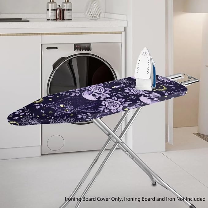 Skull Ironing Board Cover Elastic Edge - Image 2