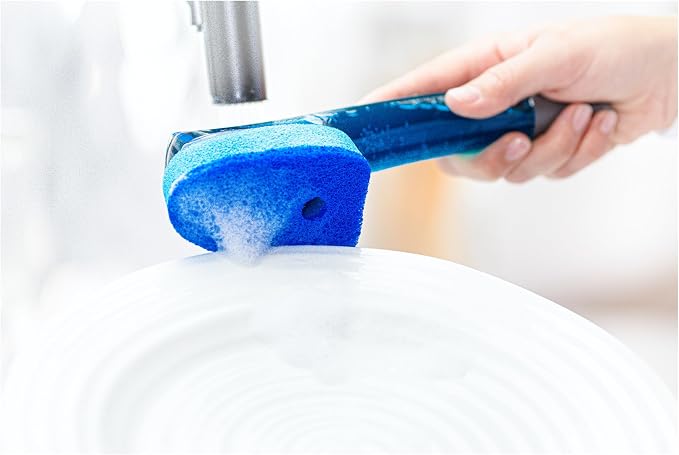 Scotch-Brite Advanced Soap Control Non-Scratch Dishwand Kit, 1 Dish Wand & 5 - Image 9