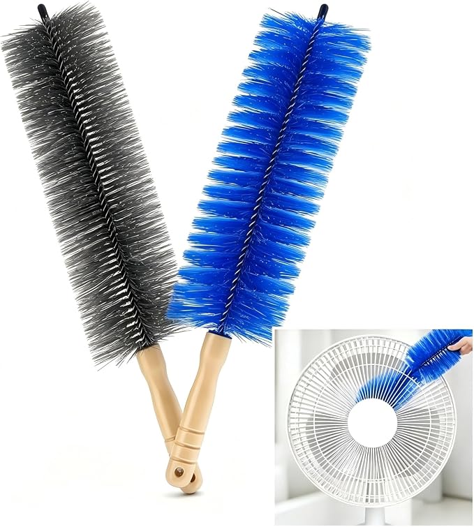 2PCS Fan Cleaning Brush, 2026 New Bendable Microfiber Head Dusting Brushes by Unknown