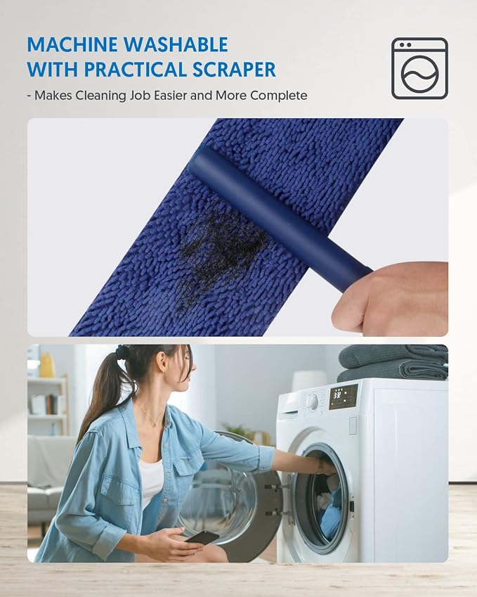 BPAWA Microfiber Mops for Floor Cleaning: Flat Mop for Wood Laminate Tile | 4 - Image 6