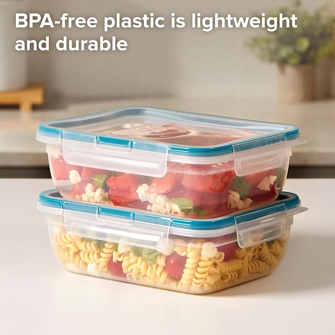 Snapware Plastic Total Solution Food Storage Containers | Meal prep containers - Image 3