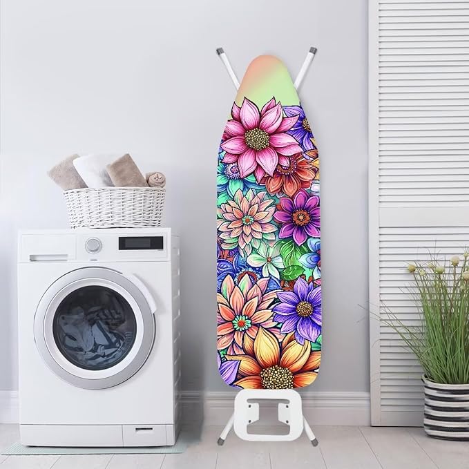Boho Floral Ironing Board Pad Ironing Board Cover and Pad 15" x 54" Scorch - Image 3