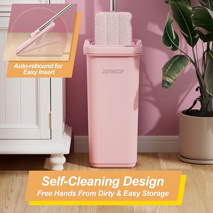 JOYMOOP Pink Mop and Bucket - Image 7
