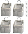 4pcs Wall Hanging Storage Bag, Wall Hanging Organizer bags by Someteth