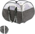 Collapsible Laundry Basket, 90L Tear Proof Mesh Pop-up Hamper | Foldable by HEDONLEE
