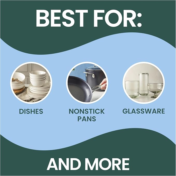 Scotch-Brite Non-Scratch Dishwand Kit, 1 Wand & 7 Refill Pads | Precise Soap - Image 4