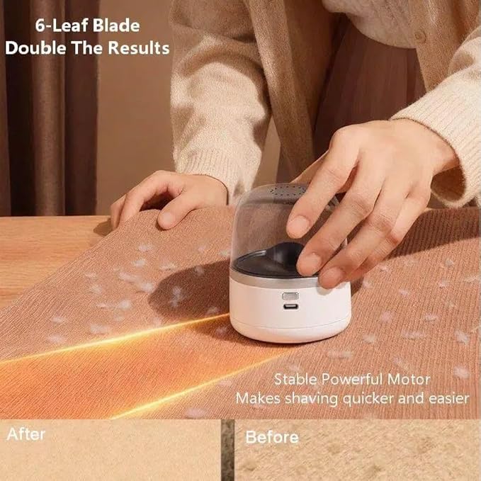 Electric Fabric Shaver – USB Rechargeable Lint Remover - Image 2