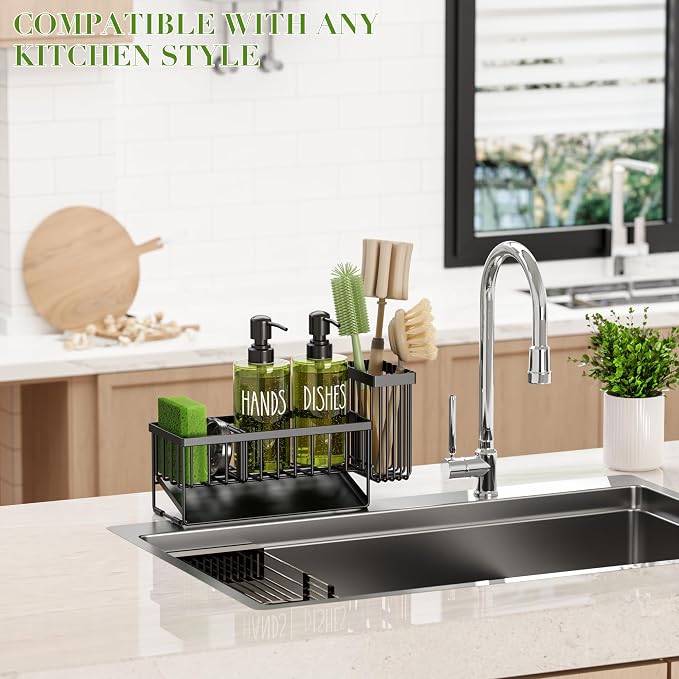 MASADI Kitchen Dish Soap Dispenser Set - Image 6