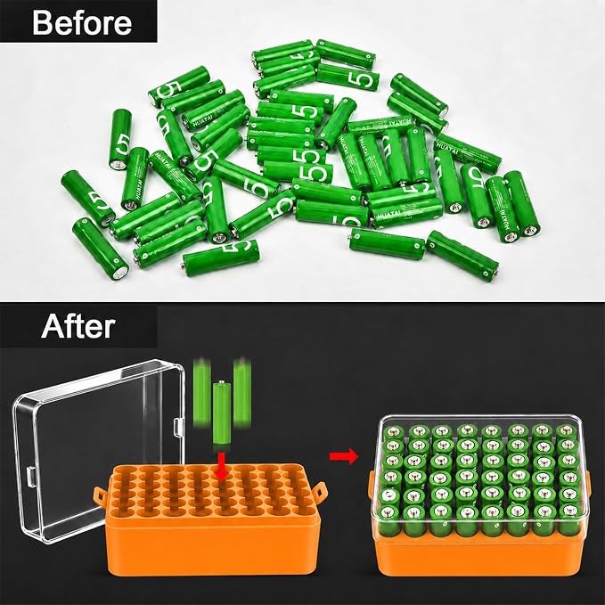 ALCYON Plastic Battery Storage Organizer - Image 6
