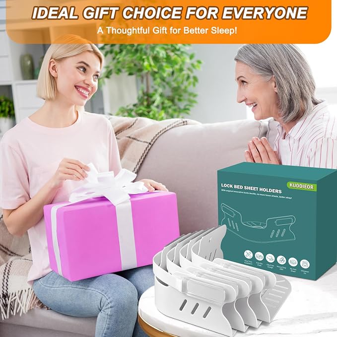 Bed Sheet Holders for Corners, No More Loose Sheets, Easy Installation for Any - Image 6