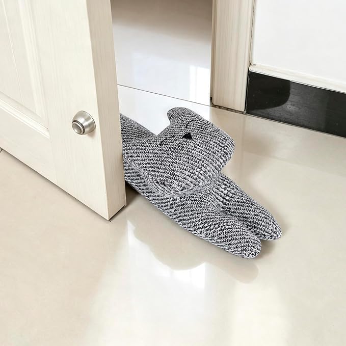 34 Inch 3LB Heavy Duty Under Door Draft Stopper, Decorative Soundproof Door - Image 6