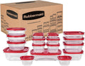 Rubbermaid EasyStore Containers, 38-Piece Set, Food Storage Containers by Unknown