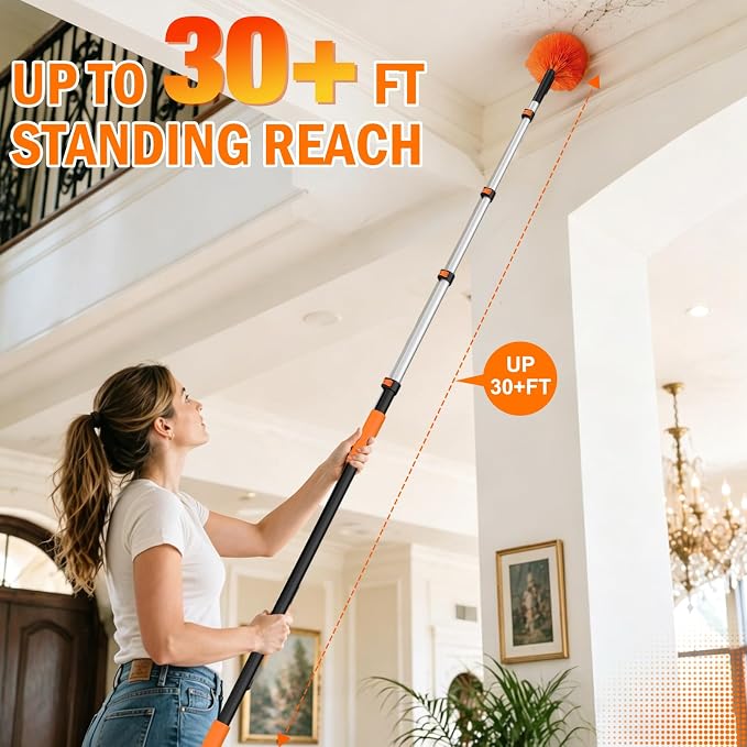 LAANPOLE 36FT High Reach Duster Cleaning Kit - Image 8