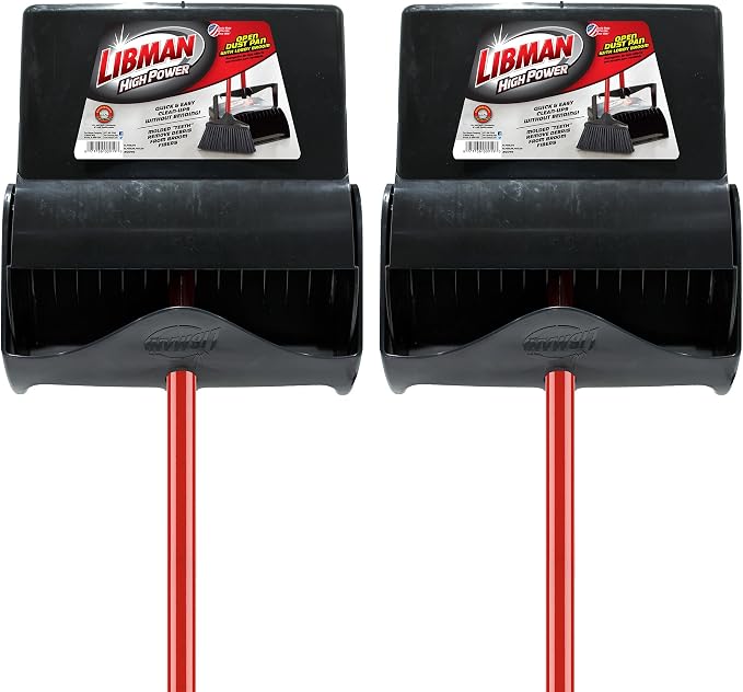Libman Commercial 919 Lobby Dust Pan and Broom Set by TheLibmanCompany