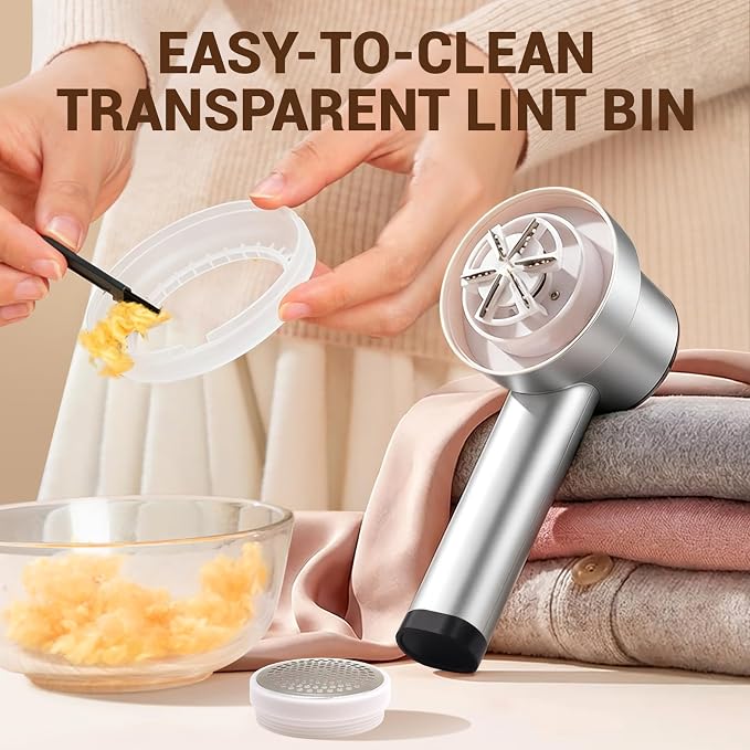 Fabric Shaver, 3 in 1 Lint Remover - Image 7