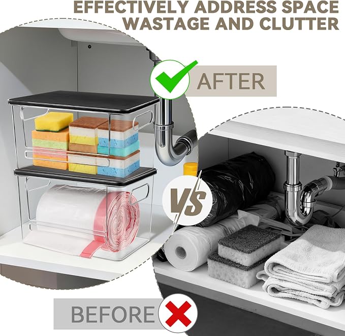 Trash Bag Dispenser Under Sink Organizer - Image 7
