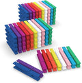 100 Pcs Colored Clothes pins by FEFU