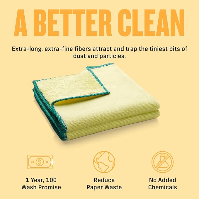 E-Cloth High Performance Dusting Cloth, Reusable & Dual-Sided - Image 4