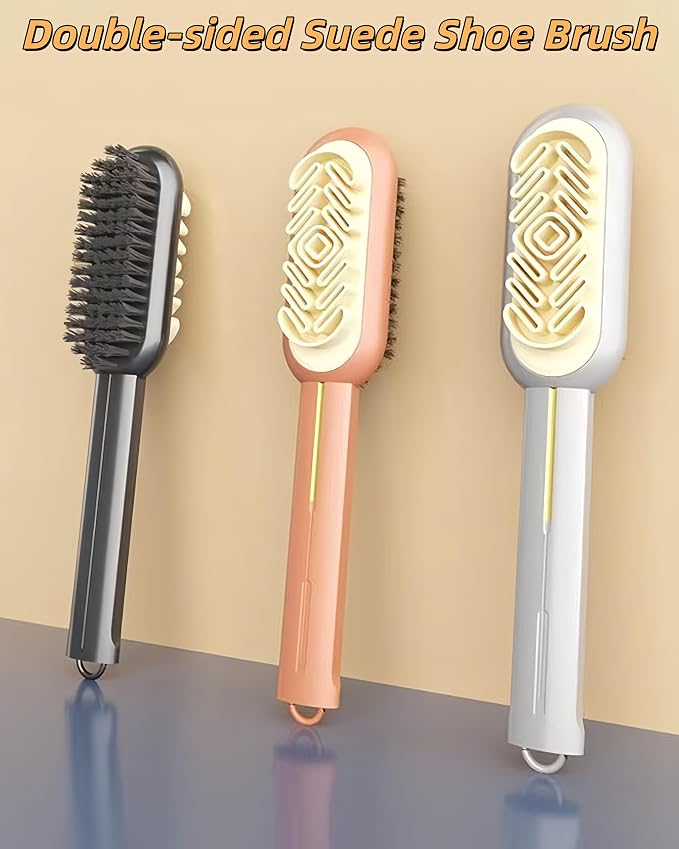 3 Pack Shoe Cleaning Brush Suede Cleaner Brush Scrub Shoe Brushes - Image 3