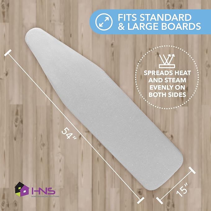 HOLDN’ STORAGE Ironing Board Cover 15 x 54 Padding - Image 3