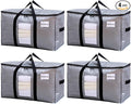 TAILI 4 Pack Silver Extra Large Moving Bags, Storage Bag by TAILI